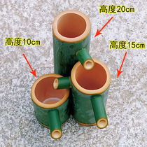 Bamboo pipewater jet filter fish tank furnace filter piece cycle water water
