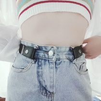 Jeans waist big change small invisible waist artifact Invisible belt Womens tide incognito belt Elastic elastic decoration