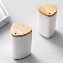 Toothpick box Nordic style ins European home living room fashion creative simple plastic restaurant toothpick barrel can barrel