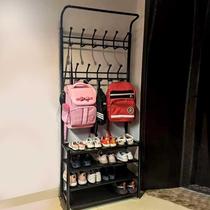 Simple Cloister Hood Bedroom Genguan Hanging Clothes Hanger Living-room Hanging Bag Shoe Holder Containing Floor Clothes Hanger Shoes Cabinet Integrated