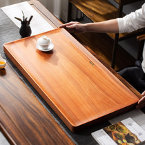 Whole Rosewood Wood tea tray household electric wood style kung fu tea Sea simple extra large mahogany tea tray