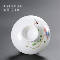 Single sale cup cover ceramic universal style Cup mug accessories round tea cup cover porcelain cup water cup cover cover