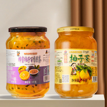 Han Jin honey grapefruit lemon passion fruit tea 2kg Korean imported jam soaked in water Korean grapefruit tea