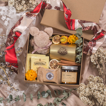 Scented candle gift box set Birthday gift for girl bridesmaid Wedding gift LOccitane candy box Finished product