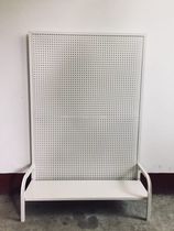 Multifunctional small jewelry adhesive hook rack display rack universal hole board hanging socks rack mobile phone accessories tool rack