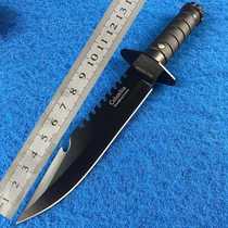 Longquan self-defense knife outdoor saber short survival portable machete field straight knife cold