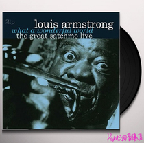 Spot Louis Armstrong What A Wonderful World vinyl 2LP Jazz