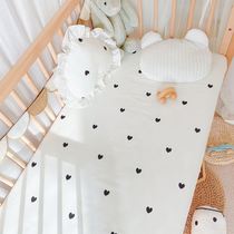 High-end bed hats upscale 2021 beautiful cotton sheets new mattress baby can be breathable for children