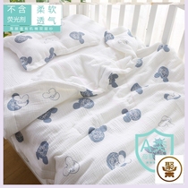 ins baby is spring autumn and winter super soft washable newborn childrens gauze cover is Baby Cotton Four Seasons Universal