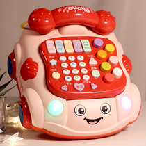 Childrens phone toys 1 and a half years old 2 boys baby puzzle early education multifunctional baby simulation landline one year old girl