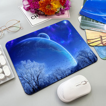 Lock side mouse pad thick cute female cartoon trumpet wrist guard e-sports game laptop desk pad office