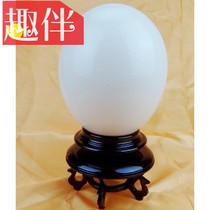 Crafts stand egg rack New egg shell Egg carving special spray painting engraving material Large round natural