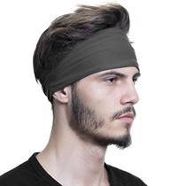 Europe and the United States mens sports headband sweat-absorbing headband Fitness net basketball equipment running cotton hair band Yoga antiperspirant belt