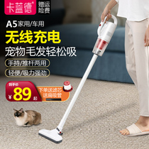 Wireless vacuum cleaner large suction household small powerful handheld mini high power car cat dog hair cleaner