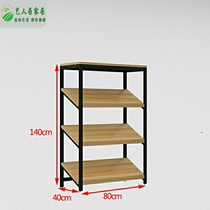 Shelf rack display cabinet slope display cake fruit mall shoe store Zhongdao cabinet supermarket snack rack