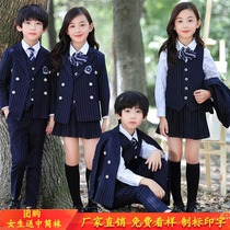 Primary School students British college style school uniforms childrens class uniforms spring and autumn small suits performance uniforms Noble kindergarten Garden uniforms