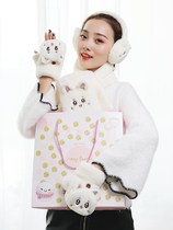 Winter warm earmuffs earmuffs winter cute gifts ears will move Korean earmuffs riding students earmuffs female