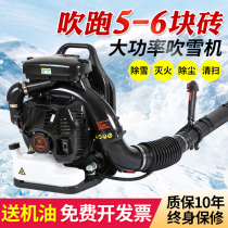 Backpack greenhouse snow blower high-power gasoline hair dryer wind extinguisher blower highway leaf blowing vegetables