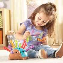 Childrens concentration training toys fine insert hedgehog pull nails small nail board baby know digital hands-on