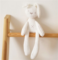 Clearance foreign trade Rabbit Baby comfort toy can bite comfort sleeping doll impulse promotion 1 piece