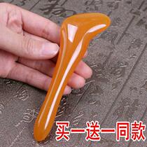 Scrape back tendon stick head Meridian resin beeswax beauty stick massage stick beauty salon universal pull out Meridian