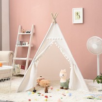 Kindergarten Doll Home Area Corner Tent Indian Outdoor Baby Photo Props Ins Wind Triangle Tent Interior
