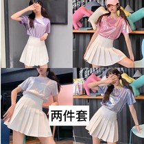 Le Music Han Dance Student Dance Dress Cheerleading Costume Womens Suit Jazz Dance Performance Personality Sequins