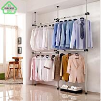   Storage rack Bag hanger rod clothes hanger Floor hat hanger Stand bedroom top sky coat rack