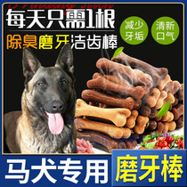 Mound dedicated to nibble-biting dog grindle with teeth and bones except for mouthful large dog puppies to tear-mark training supplies