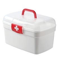  Medical box Dormitory storage medicine box Small medical box Portable student home small family large capacity special box