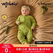 babycare baby winter clothes jumpsuit baby pajamas newborn clothes ha clothes climbing clothes autumn clothes woobaby