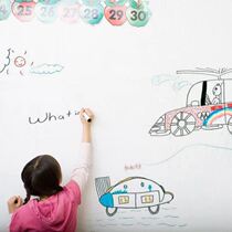 Sticker training message training graffiti children's blackboard writing office erasable self-adhesive whiteboard note children's room