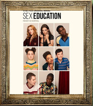  British Drama X Love Self-study Room X Education Sex Education Season 1-2 Chinese and English posters