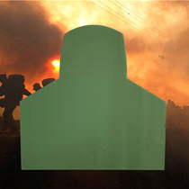 Target plate half-body target paper shooting body shape chest ring target EVA body part target force training target competition shooting target