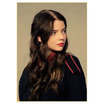 Anya Taylor Joy AnyaTaylor-Joy rear wing abandoned soldier poster vintage hanging painting a2c45d44