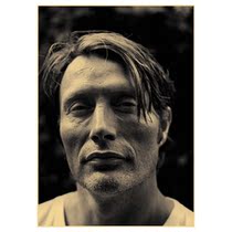 MadsMikkelsen MadsMikkelsen Poster mural retro hanging painting a2b52a21