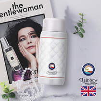 British Ruiborg Rainbow high-end thermos cup women portable small 316 stainless steel water cup high face value