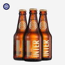 Inter Milan craft small brown bottle beer bottled domestic Qiandao Lake fresh beer 275ml