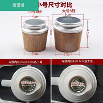 New A hot water bottle boiling water warm pot plug plastic silicone cork lid Wooden warm bottle stopper thermos lid