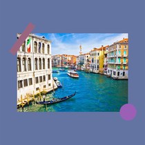 One postcard Italy Venice homemade small card posters Decorative Hanging c8a99a04