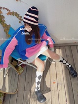 1111 (Township girl strict selection) new Korean Joker color sweater 6338#