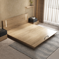 Yi Sikai modern simple floor bed master bed Japanese tatami bed low bed floor double bed furniture wedding bed