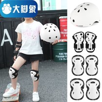 Wheel Slide Protection Suit Childrens Helmet Skateboard Protective Gear Full Range Of Skate Protection Kits Full Balance Car Care Kneecap