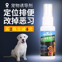 Pet toilet defecation inducer Dog defecation positioning toilet training liquid Cat urine and shit guide spray