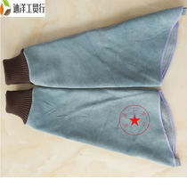 Customized Xiangyi cowhide welding sleeve y sleeve anti-scalding high temperature welder sleeve summer Anti-Flame retardant splash guard arm