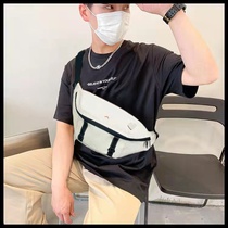 Original Personality Trends Men And Women Satchel Bag Street Lovers Fashion Chest Bag Nylon Large Capacity Day Teins