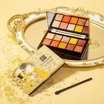 Tmall u first trial experience u choose spike bright luxury ten color eye shadow plate fine glitter Pearl earth color eye shadow