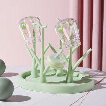 Baby bottle drain rack drying rack drying rack put bottle rack drain rack dustproof storage rack