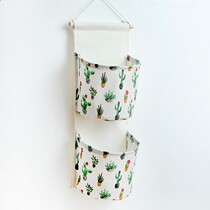 Large capacity bathroom storage bag hanging bag wall hanging underwear socks wall hanging bag