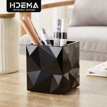 ins pen holder Creative makeup brush storage bucket Office Nordic personality simple desktop ornaments Womens desk stationery